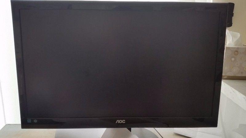 AOC 24 inch monitor for sale