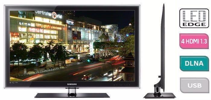Clean 46' Samsung Ultra-Slim LED TV Full HD 1080P