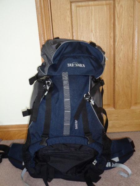 travel Backpack from tatonka 60 litre