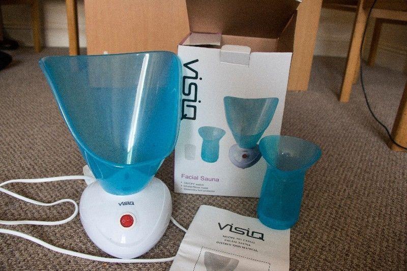 Visiq Facial Sauna (new never used)