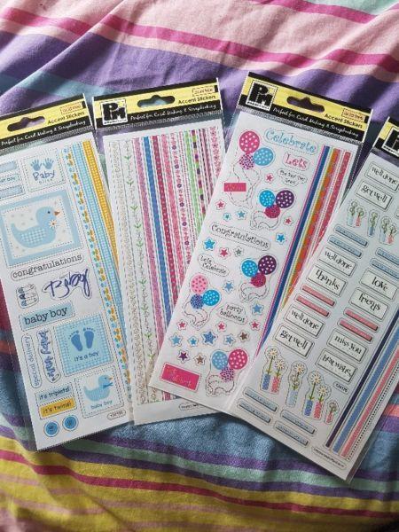 Adult arts and crafts stickers