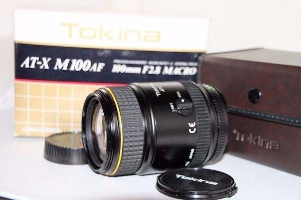 Tokina AF AT-X 100mm F2.8 Macro for Nikon box/case