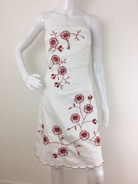 Jane Norman Bodycon Sleeveless Floral Dress 10