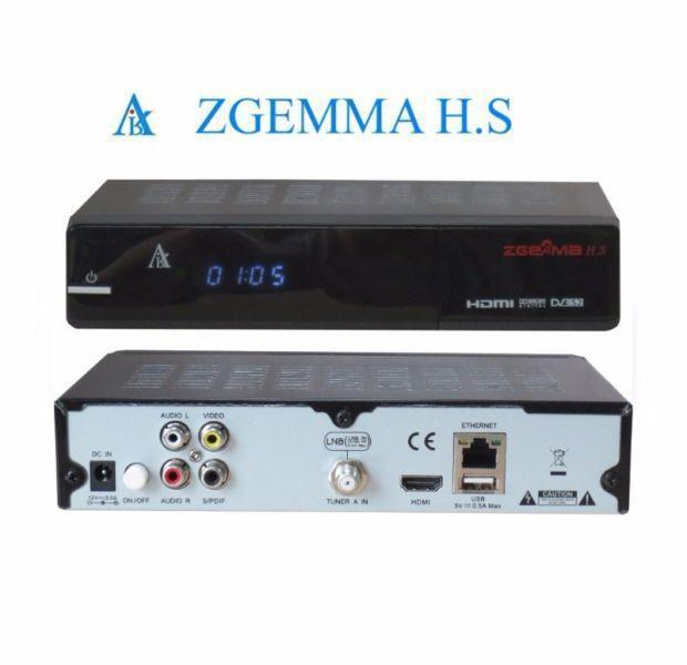 Genuine Zgemma H.S Dual Core Single Tuner Sat Box