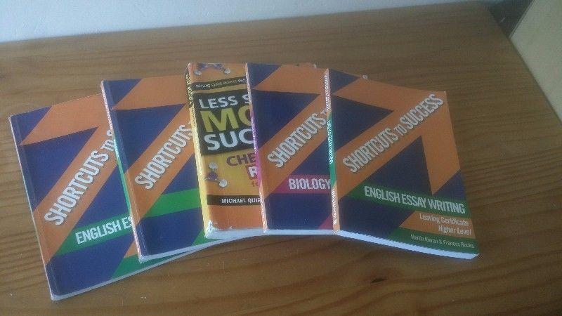 Leaving and Junior cert Books for sale- immaculate condition