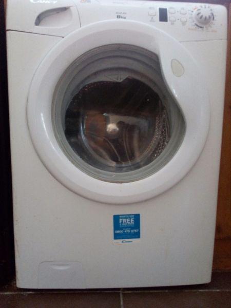 Candy 8kg white washing machine for sale