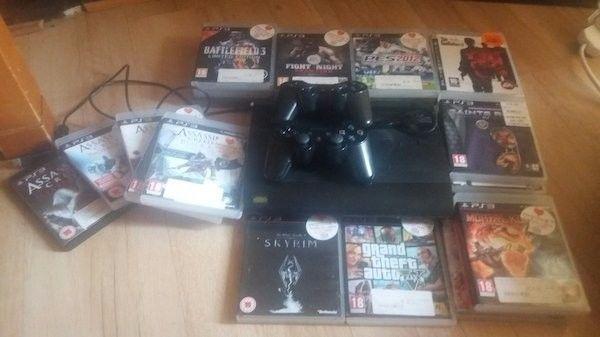 PS3 + Games + Accessory