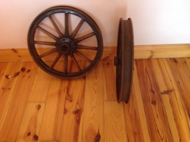 Wood wagon/cart wheels