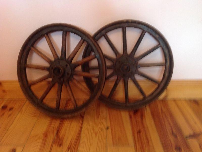Wood wagon/cart wheels