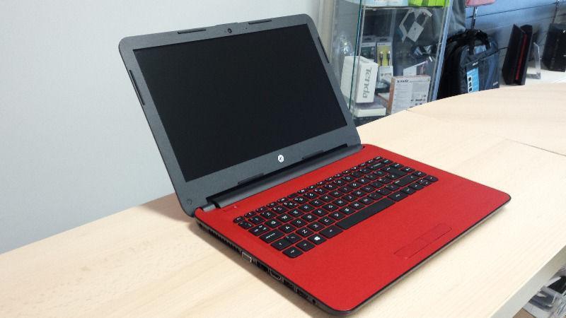 SALE! NEW HP 14inch Laptop in RED Quad Core 8GB 1TB DVD Optical Drive Windows 10 + Free Mouse