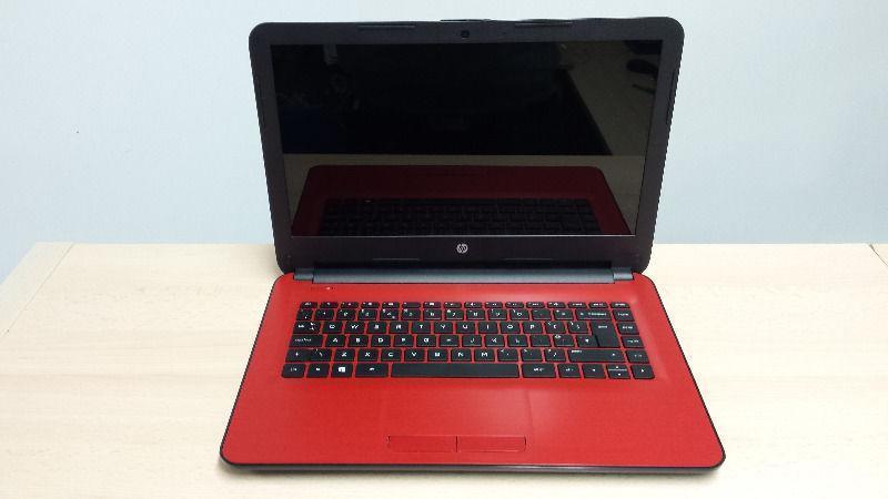 SALE! NEW HP 14inch Laptop in RED Quad Core 8GB 1TB DVD Optical Drive Windows 10 + Free Mouse