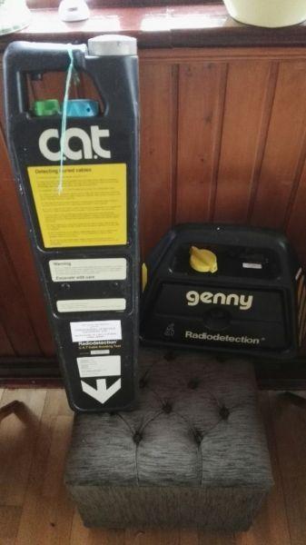 C.A.T. & GENNY - UNDERGROUND PIPE & CABLE DETECTION EQUIPMENT - FOR SALE