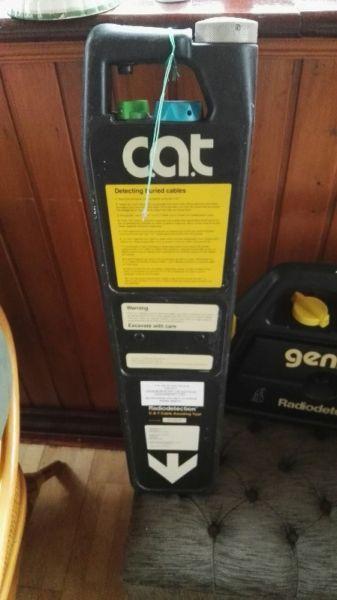 C.A.T. & GENNY - UNDERGROUND PIPE & CABLE DETECTION EQUIPMENT - FOR SALE
