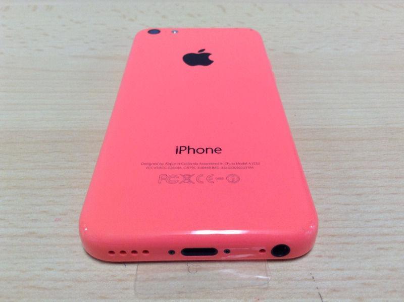 SALE Apple iPhone 5C 16GB in PINK UNLOCKED SIM Free + Any Case 4 FREE