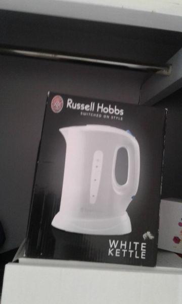 Russell Hobbs switched ON style white kettle