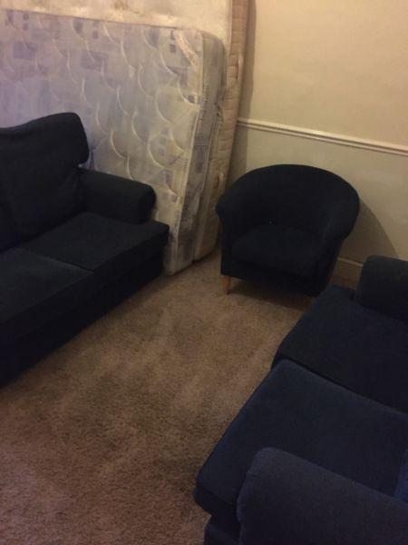 Sofa x2 and chair