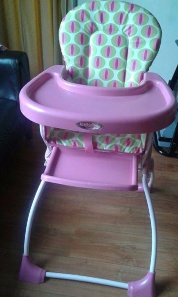 High chair and swing