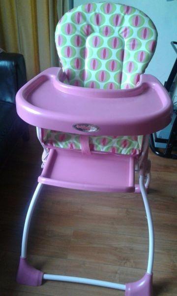 High chair and swing
