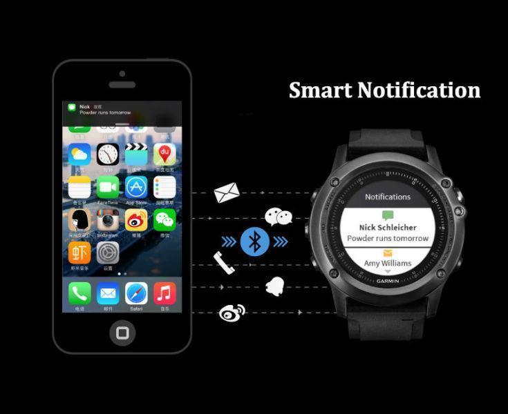 Garmin fenix 3hr sapphire gps +glonass watch outdoor multi sports wristwatch 100m waterproof smart