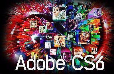 Adobe CS6 Master Collection For Mac or PC