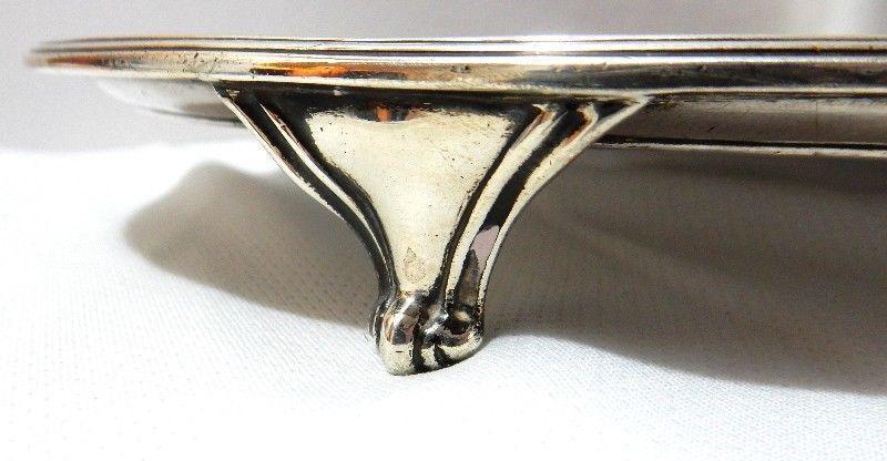 A scarce Elizabeth Jones Solid Sterling Silver Salver - Dated 1795