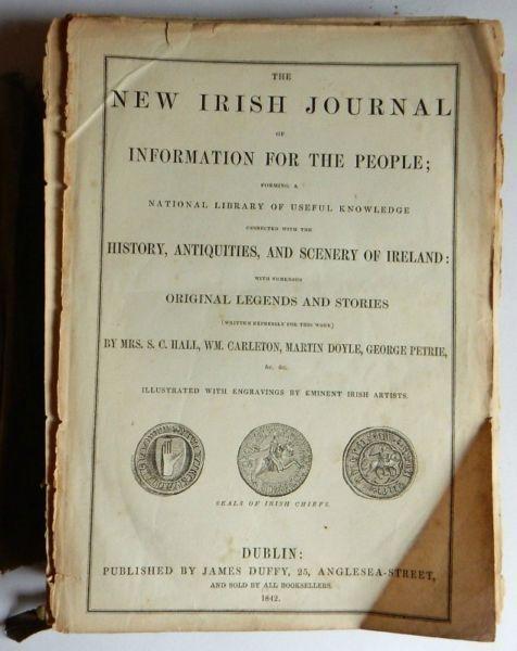 The Irish Penny Journal Information for the People, 52 Editions 1840-41