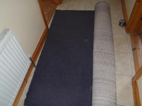 large brown rug , only used for a few week