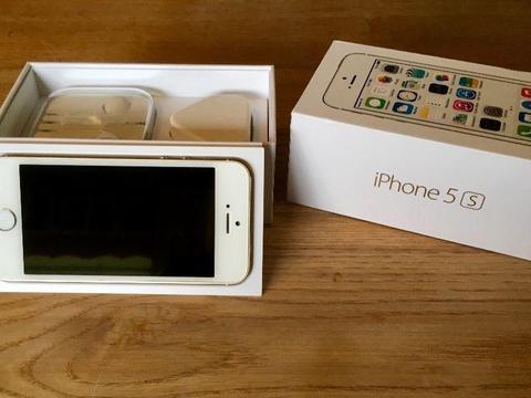 iPhone 5s 64 gb gold unlocked to all networks