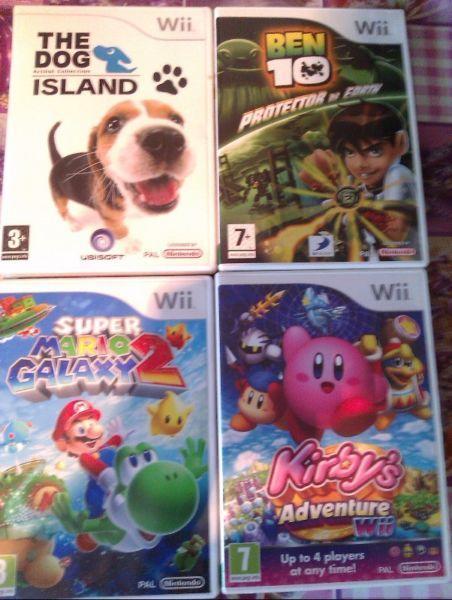 15 wii games and contollers