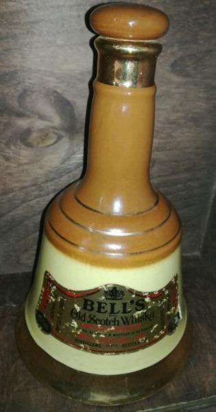 Medium size bells vintage whisky decanter