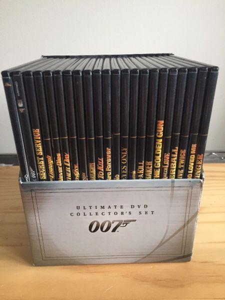 James Bond 007 Ultimate DVD Collector's Set (as seen in photo) pickup only