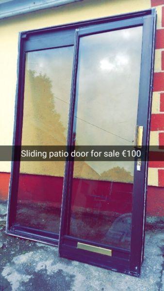 Sliding patio door