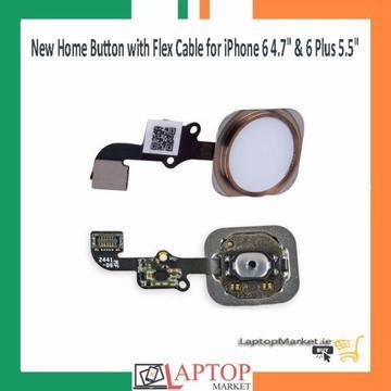 New Home Button with Flex Cable for iPhone 6 4.7