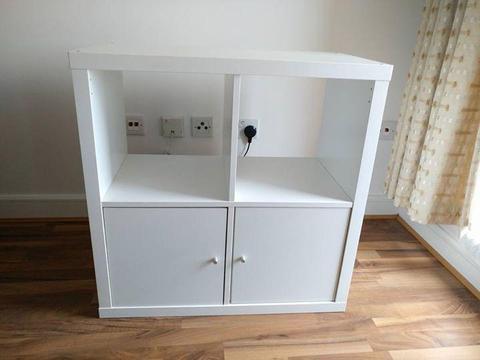 Ikea Kallax Square cupboard with 2 doors 25€