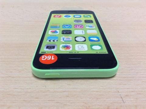 SALE Apple iPhone 5C in GREEN 16GB UNLOCKED to any network + CASE