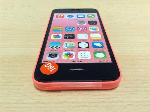 SALE Apple iPhone 5C in PINK 16GB UNLOCKED to any network + CASE