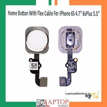 New Home Button with Flex Cable for iPhone 6s 4.7