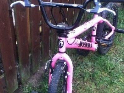 Hot pink BMX bike for sale