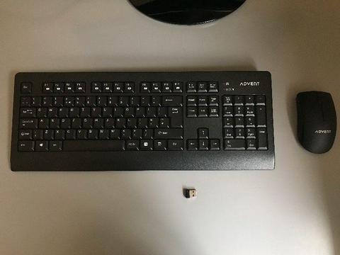 ADVENT WIRELESS KEYBOARD & MOUSE