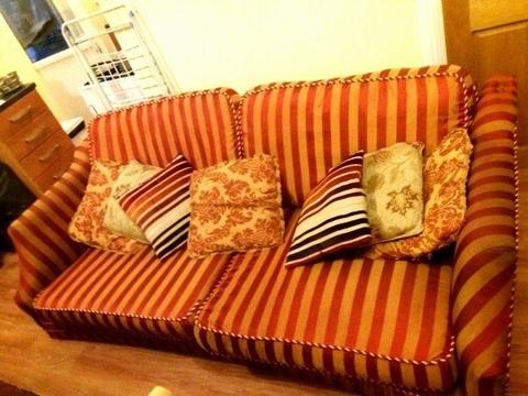 3 seater sofa and a chair