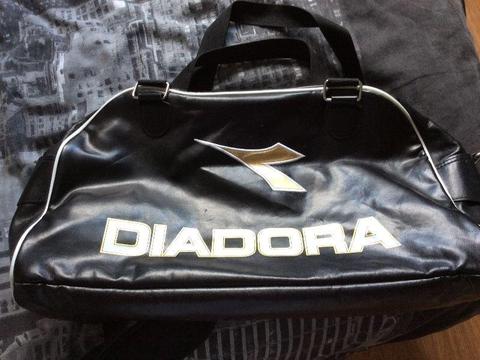 DIADORA Leather Gym Bag