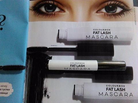 Colourbox fat lash mascara black