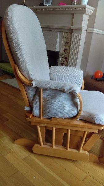 Nursery rocking chair