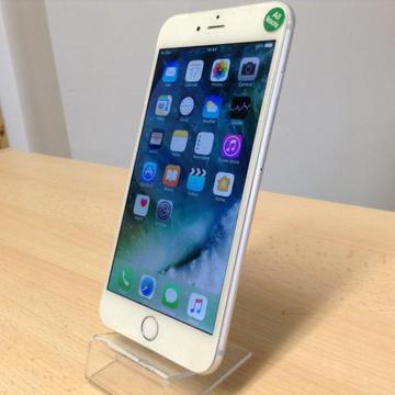 Sale Apple Iphone 6 Plus 64 Gb In Silver/white Unlocked SIM Free