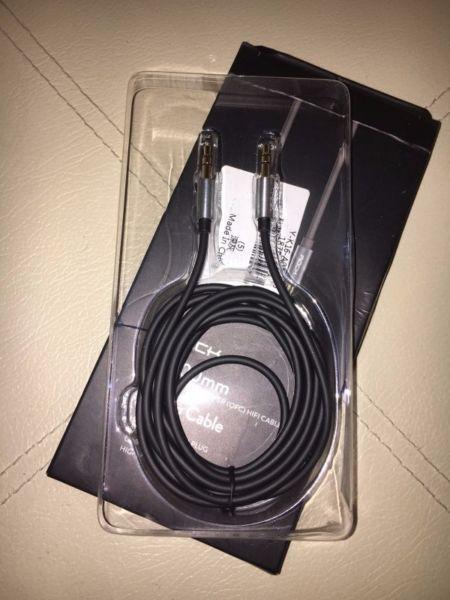 2M Male to Male Aux Cable 3.5mm High Quality