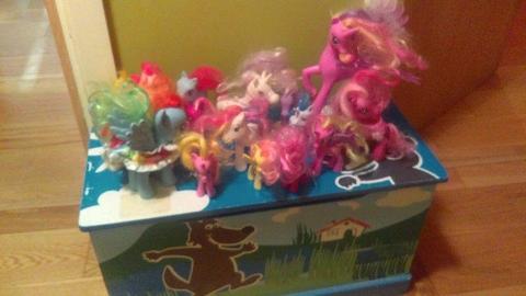 Collection of my little ponies including singing celeste