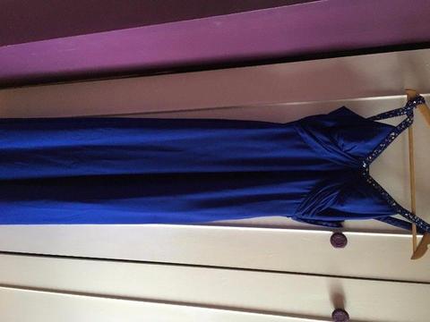 Royal Blue Debs Prom dress- Brilliant Condition