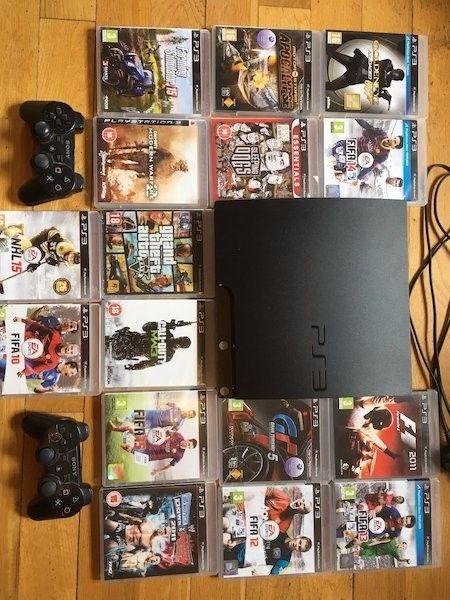 PlayStation 3 Console with 16 games