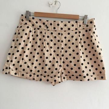 Ladies Polka Dots Shorts Size 12