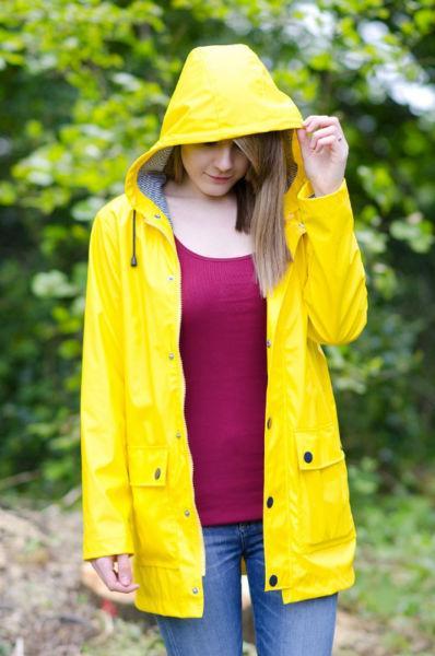 Shop Fashionable and Trendy Yellow Rain Jacket Online